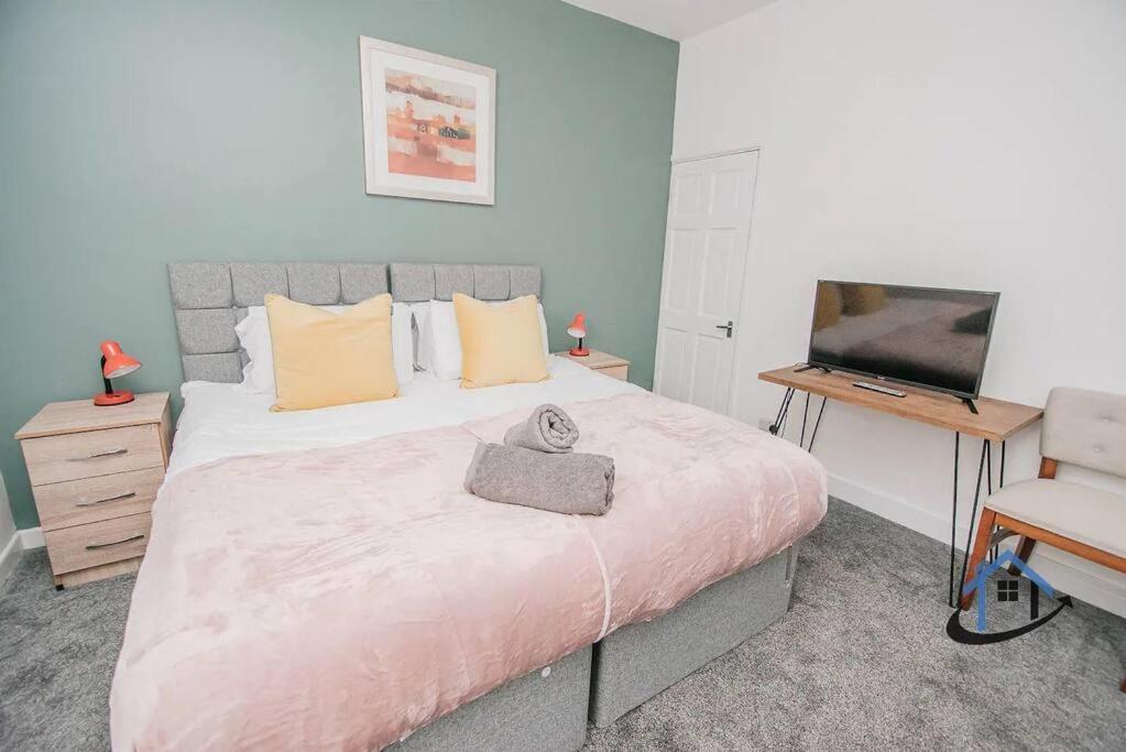 Villa Balby Casa Nr Doncaster Racecourse King Beds Street Parking Exterior foto
